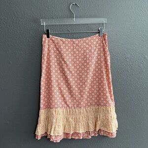 American Eagle Y2K 100% Cotton Midi Skirt Size 2